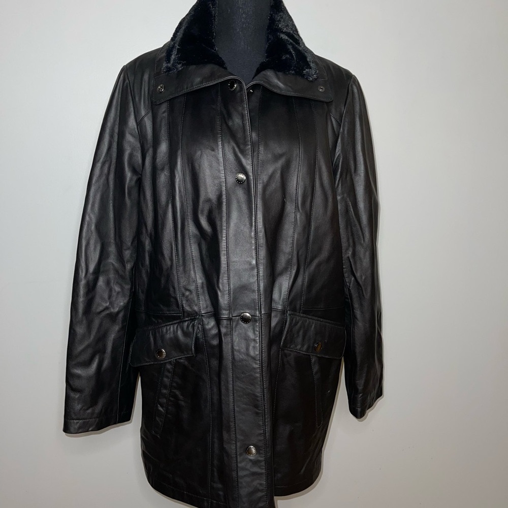 Portrait Leather Jacket
